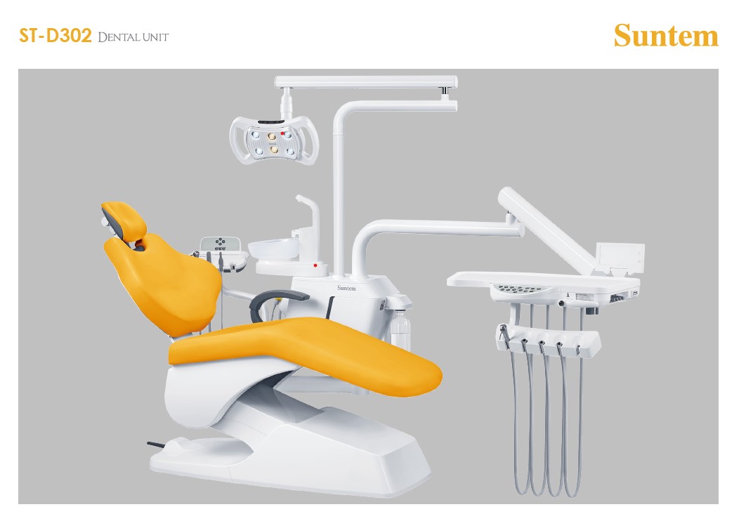 Unit dentar SUNTEM ST D 302 cu furtunele pe jos
