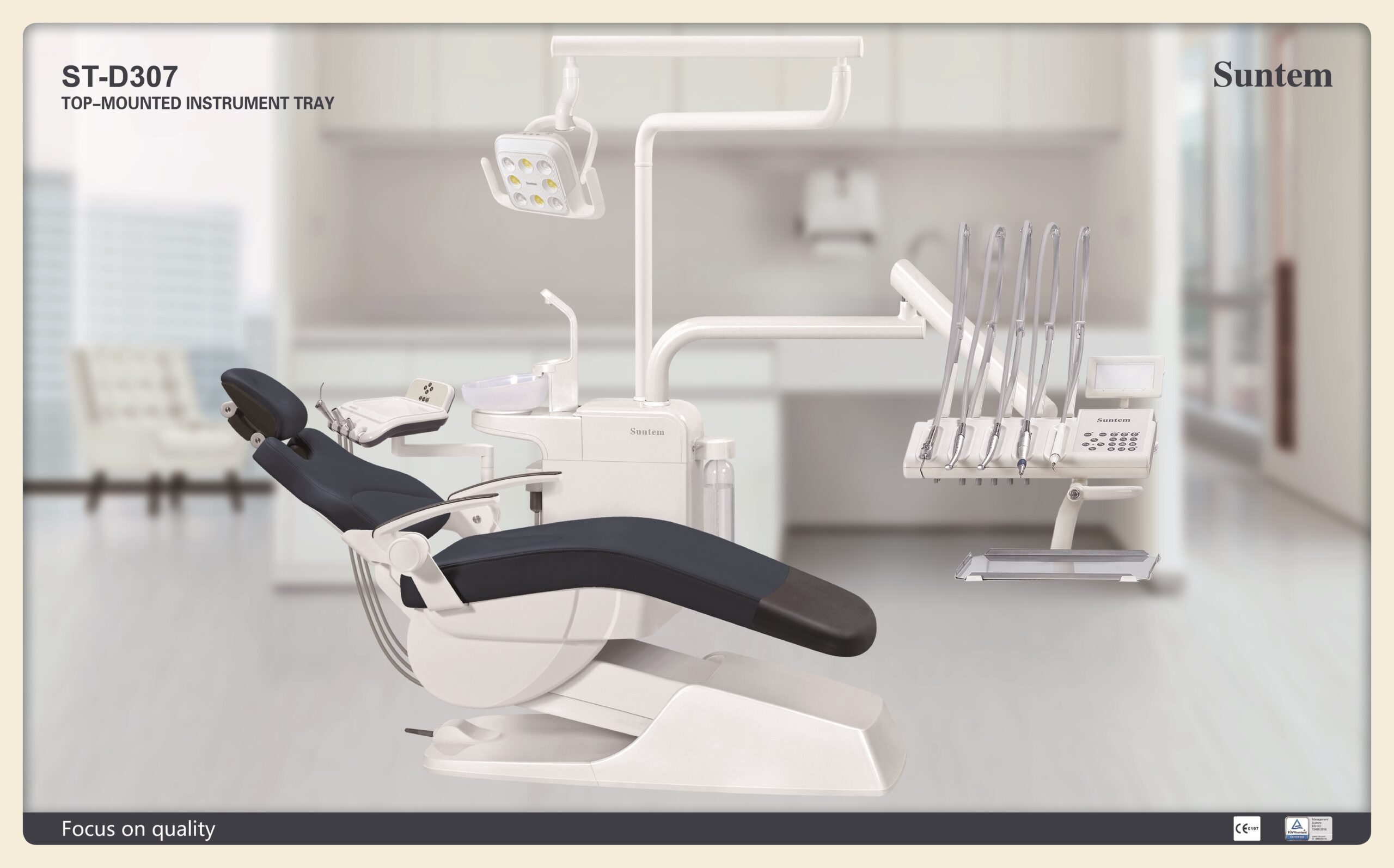 Unit dentar SUNTEM ST-D 307 bratele pe sus