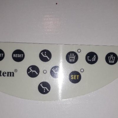 Protectie tastatura masa medicului unit dentar SUNTEM cu bratele pe jos