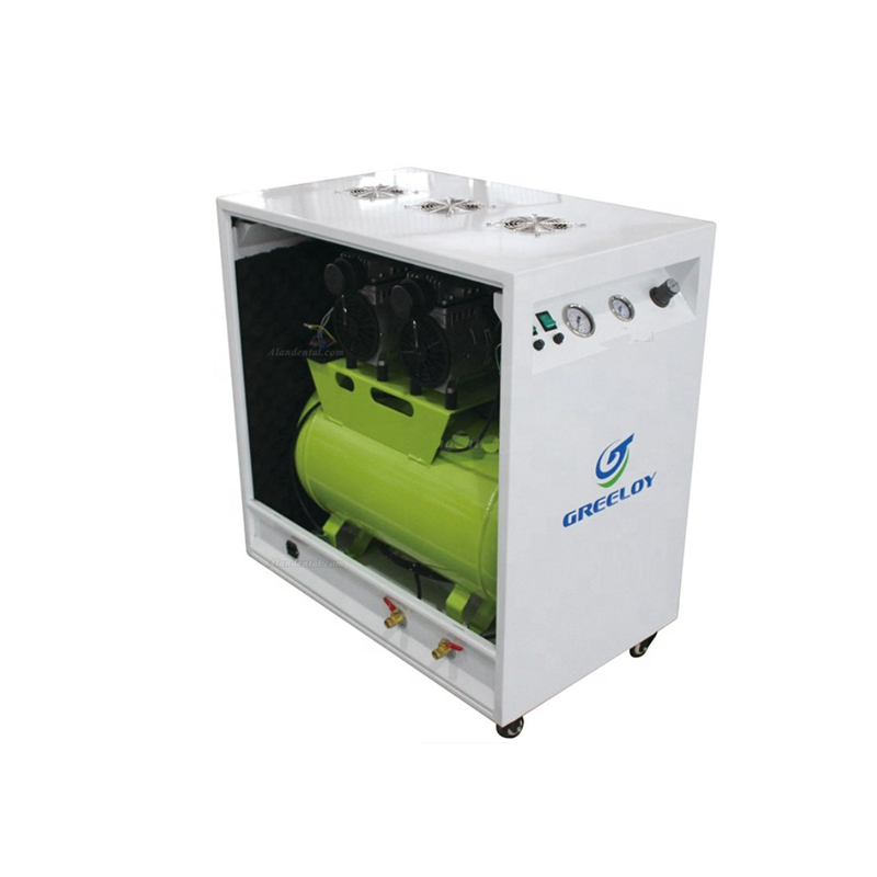 Compresor Greeloy GA-82X 1600 W 60 L cu carcasa insonorizare